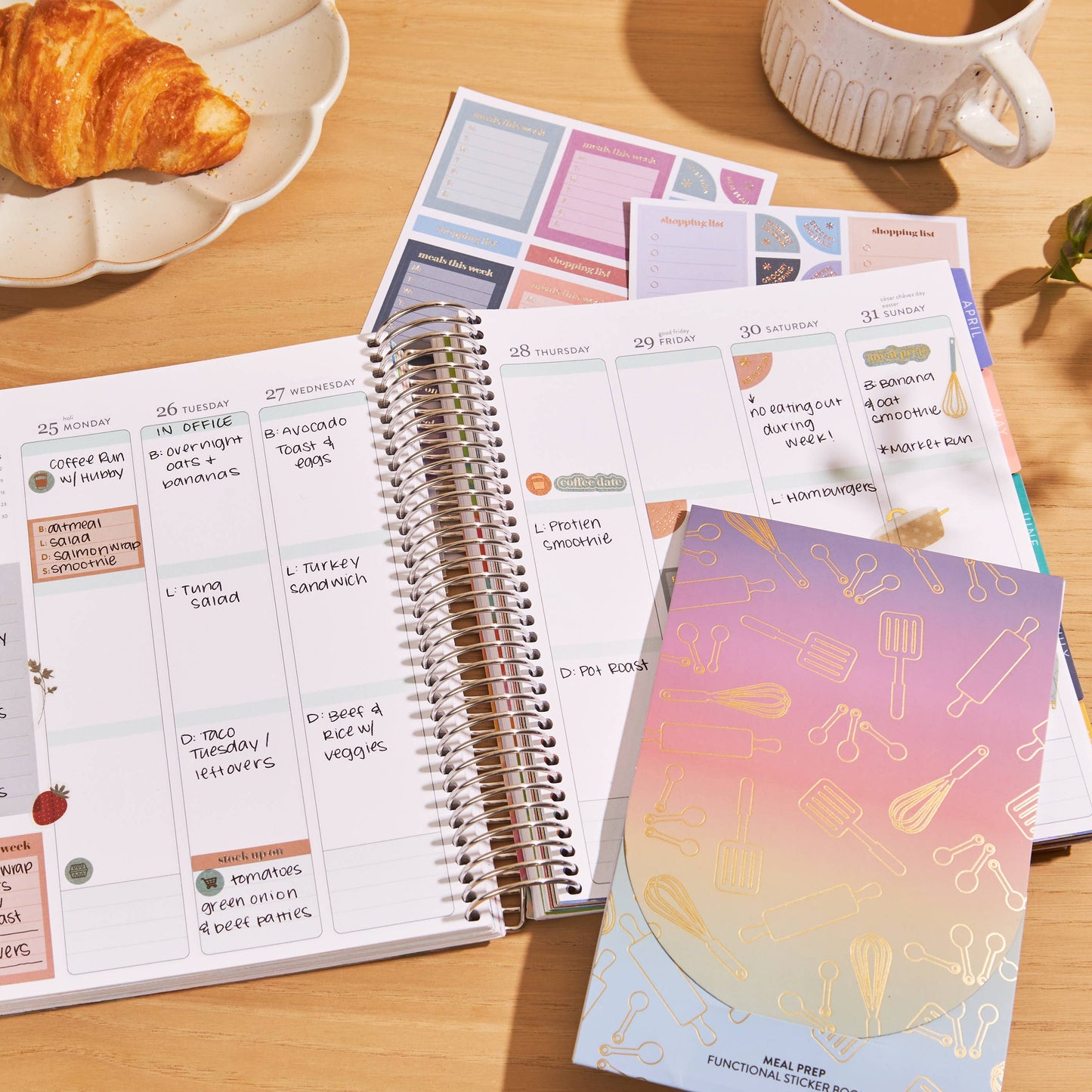 Functional Sticker Book - Meal Prep