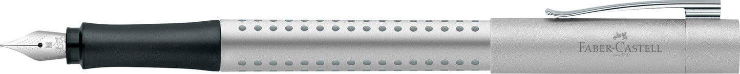 Grip 2011 Fountain Pen, Silver: M
