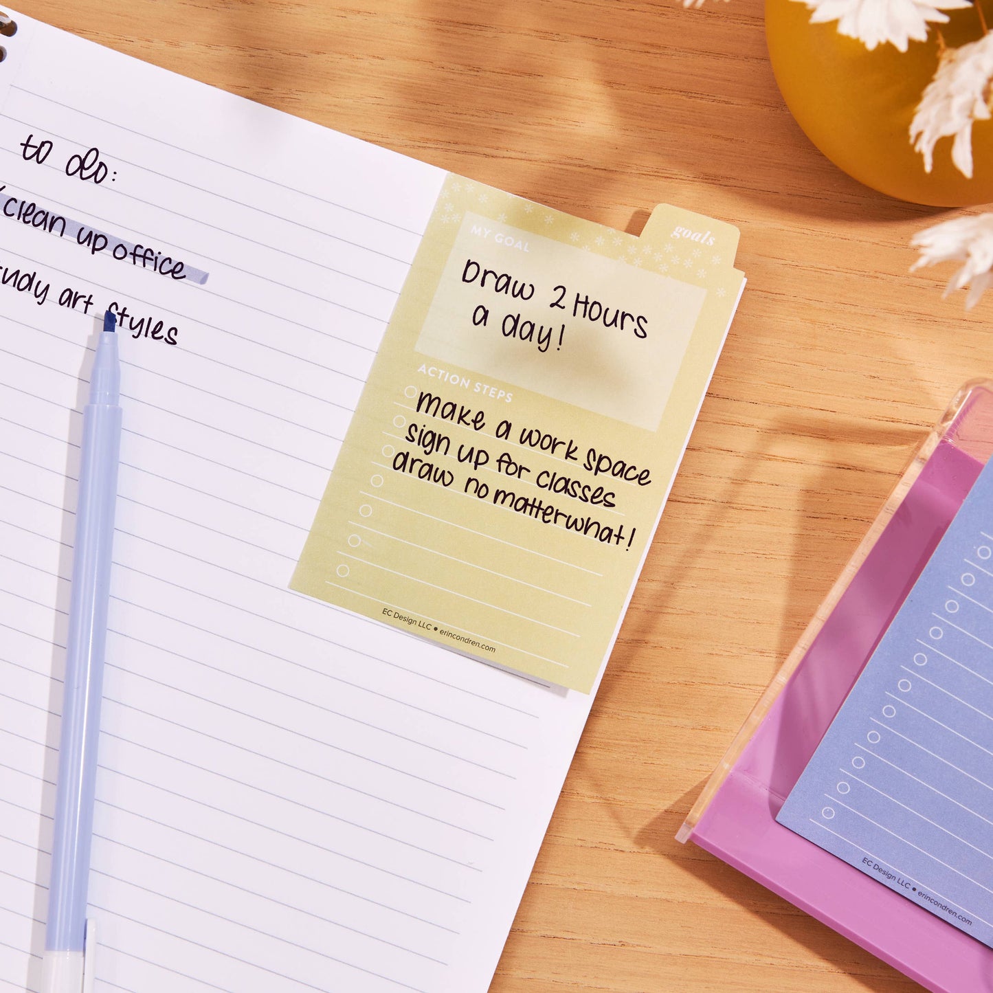 Tabbed Sticky Note 3-pack