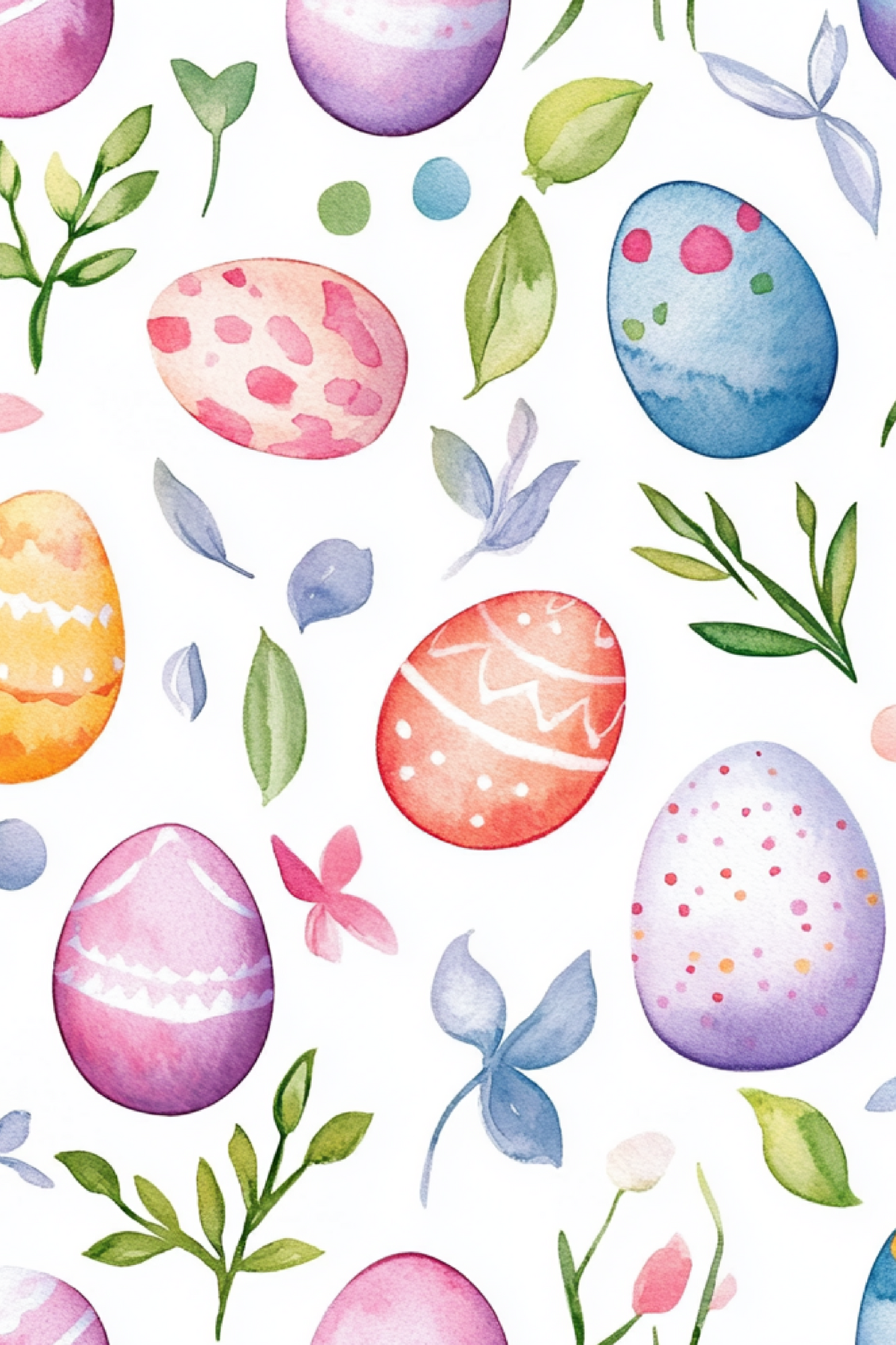 OtterBlotter Designer Custom Notebook - Easter Egg Patterns 2