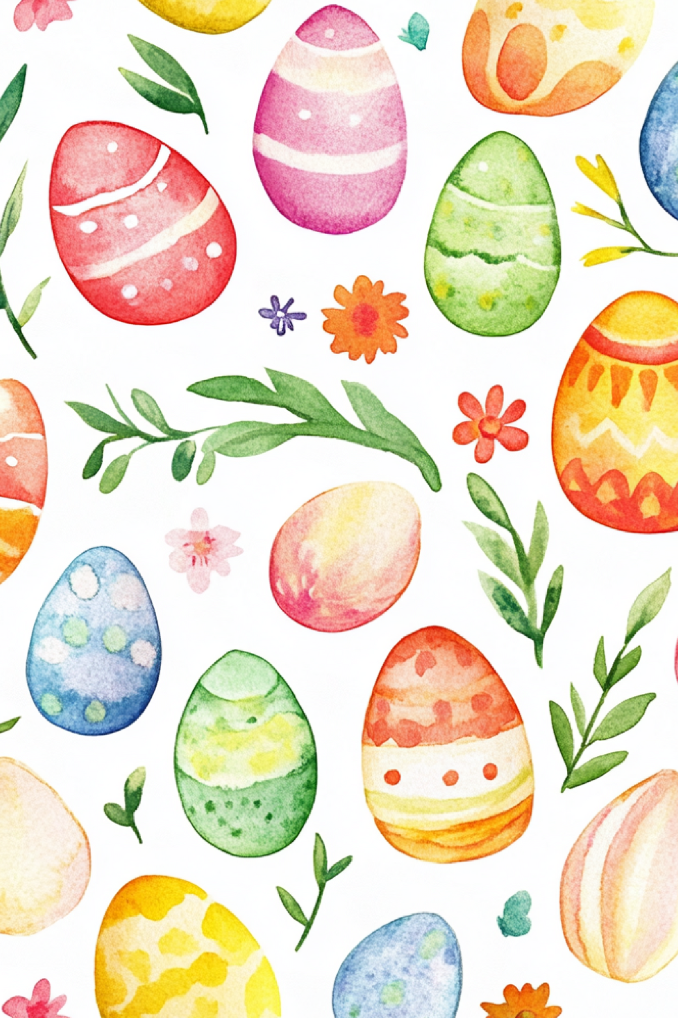 OtterBlotter Designer Custom Notebook - Easter Egg Patterns 1