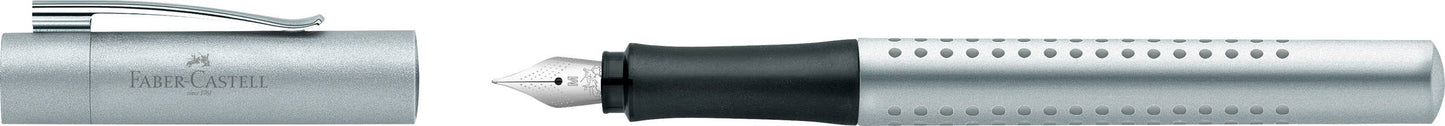 Grip 2011 Fountain Pen, Silver: M