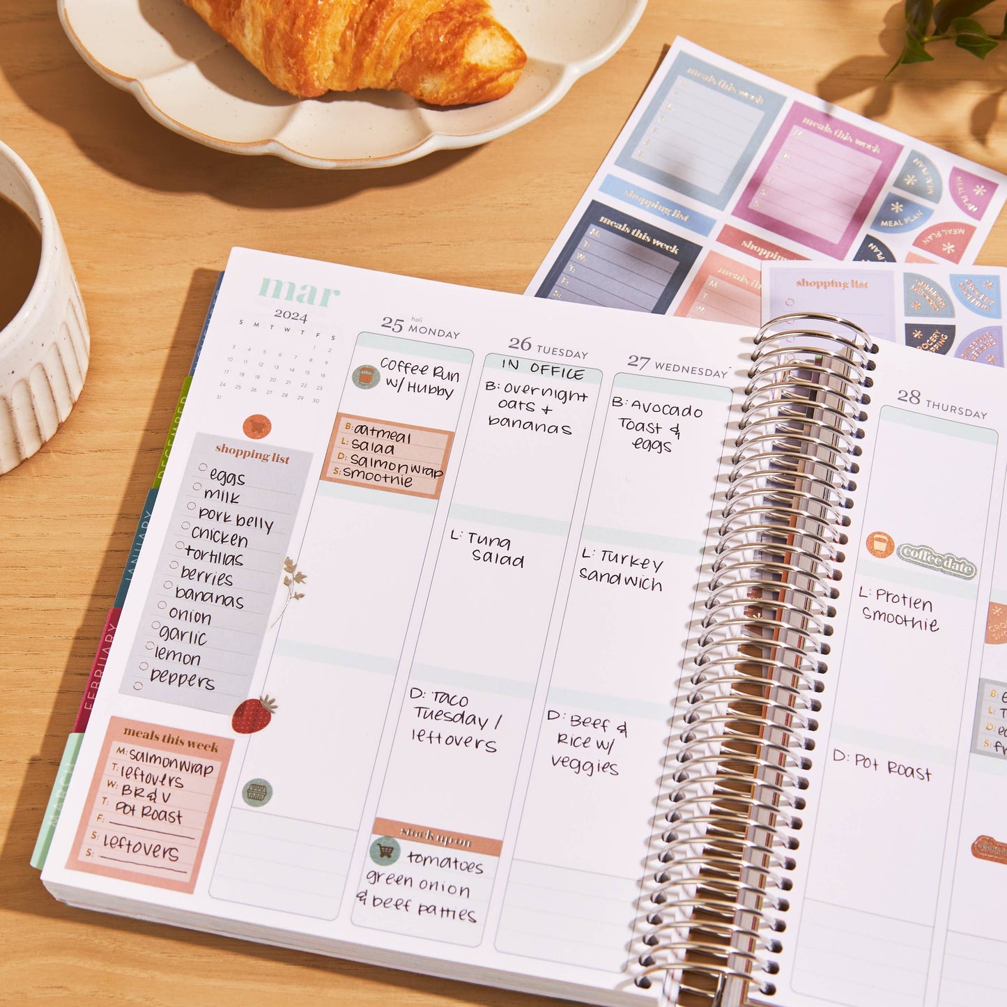 Functional Sticker Book - Meal Prep