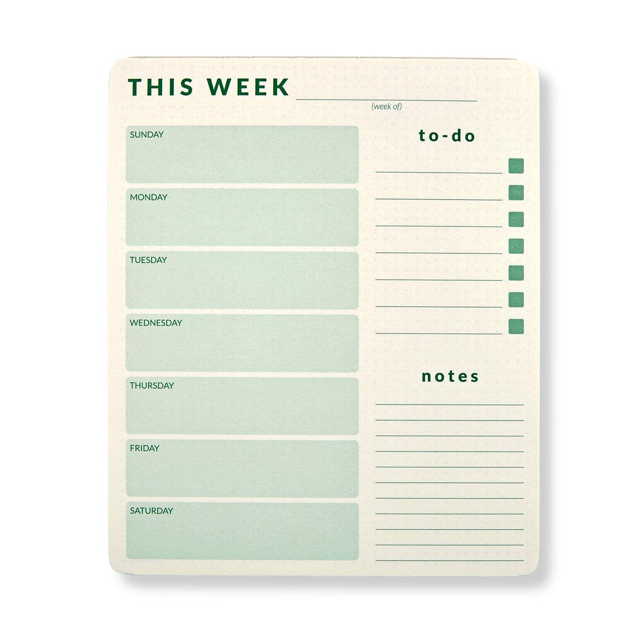 Daily-Weekly-Monthly Planner Pad Trio