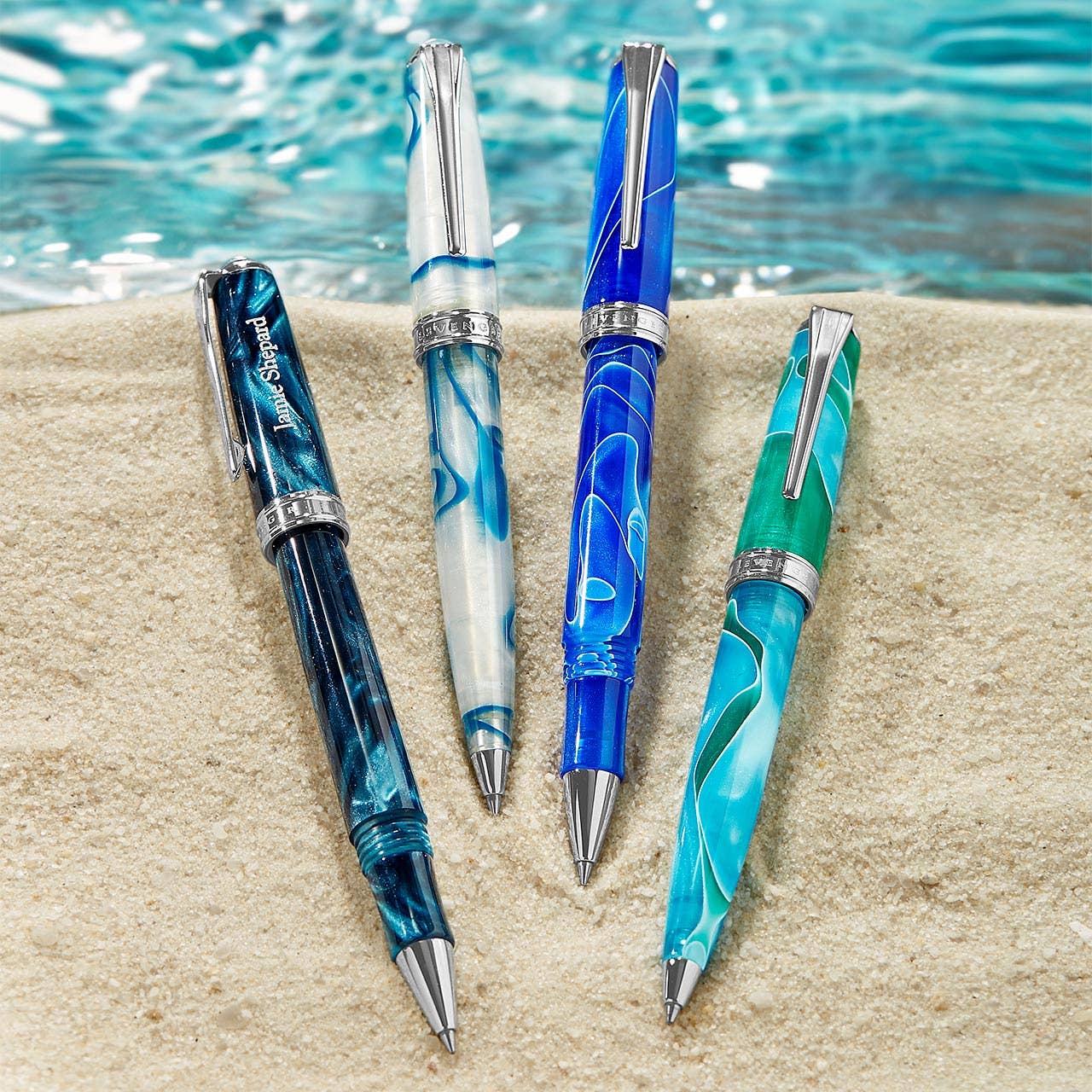True Writer Classic Seafarer Caribbean Pen: Ballpoint