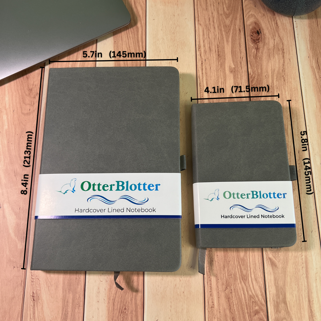 Free OtterBlotter Jr. Lined Journal Notebook A6