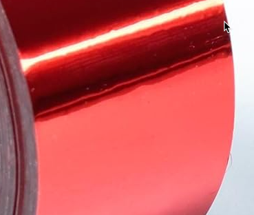 Personalized Red Foil