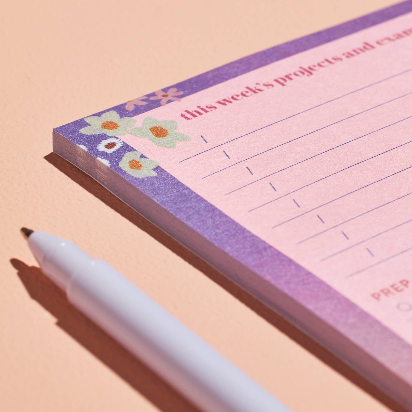 4x6 Weekly Projects & Exams Sticky Note Edition 2