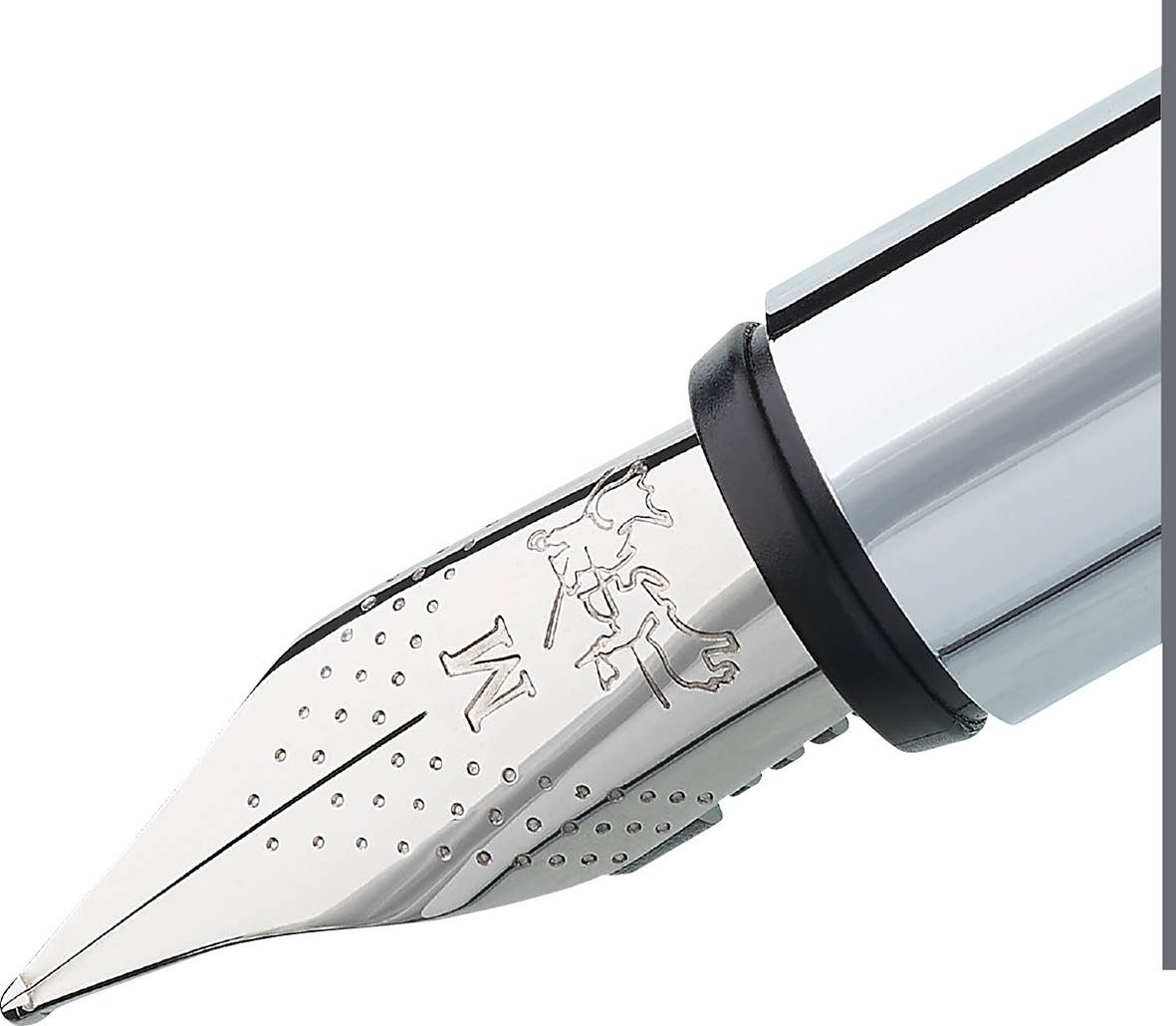 NEO Slim Stainless Steel Polished Fountain Pens: Medium