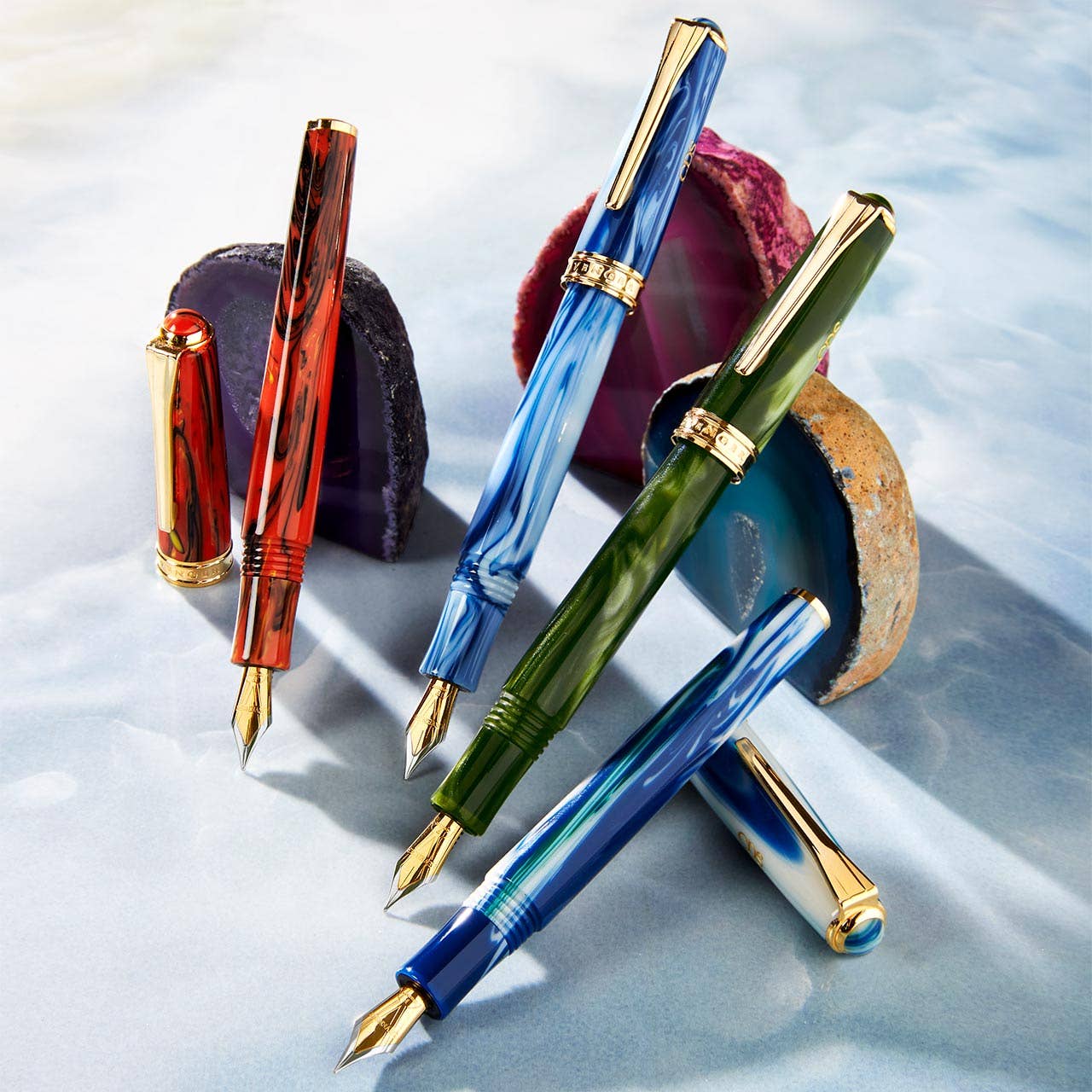 Levenger True Writer Classic Elements Fire Fountain Pen: Fine