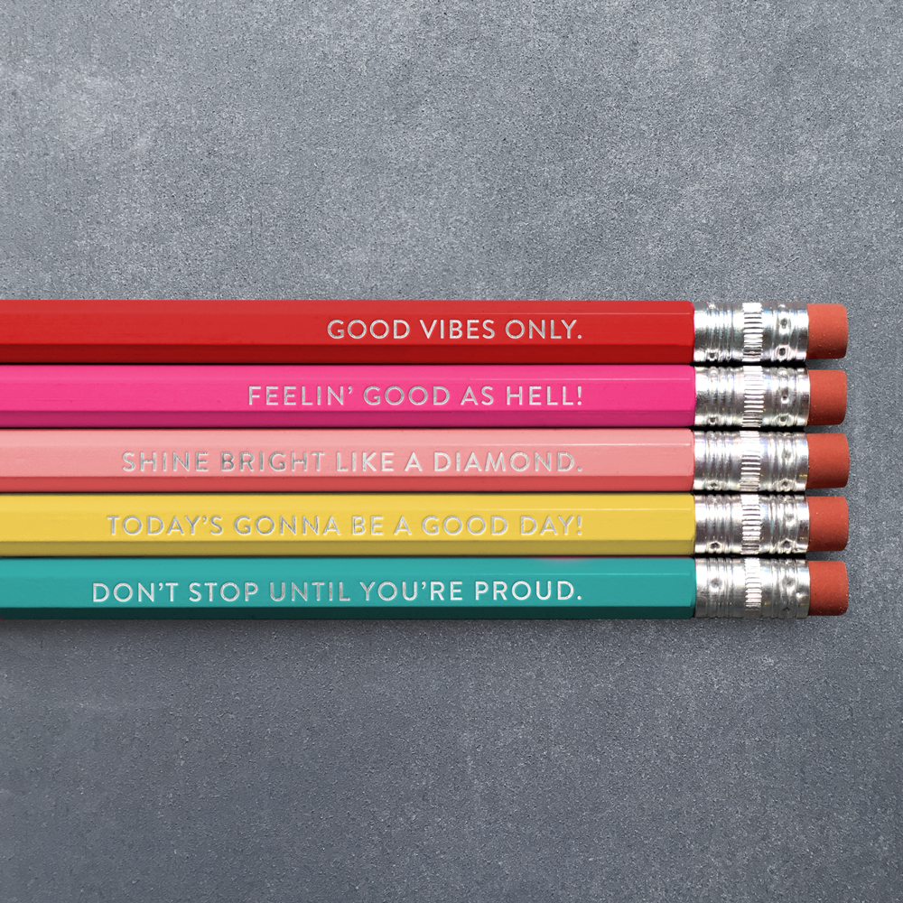 Positivity Variety Pack - Pencil Pack of 5