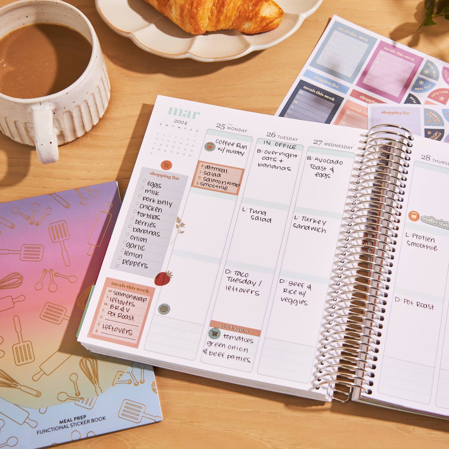 Functional Sticker Book - Meal Prep