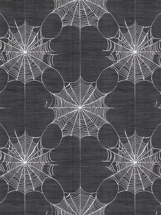 OtterBlotter Designer Custom Notebook - Witch Cottage Spooky Webs