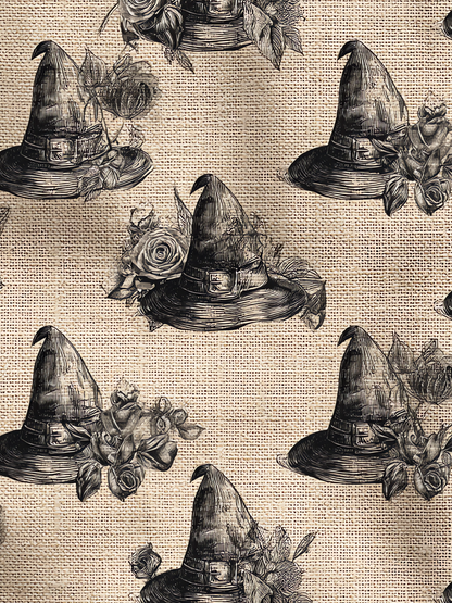 OtterBlotter Designer Custom Notebook - Witch Cottage Witch Fashion