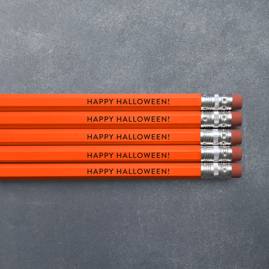 Happy Halloween! - Pencil Pack of 5