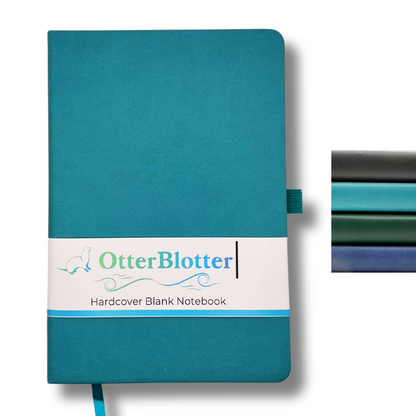 OtterBlotter Unlined (Blank) Journal Notebook