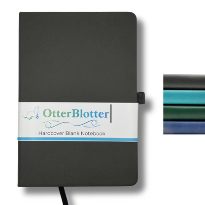 OtterBlotter Unlined (Blank) Journal Notebook