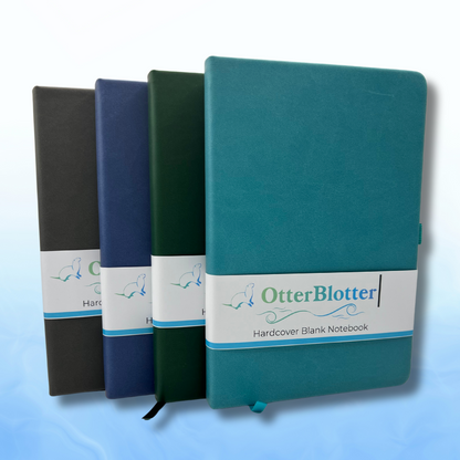 OtterBlotter Unlined (Blank) Journal Notebook