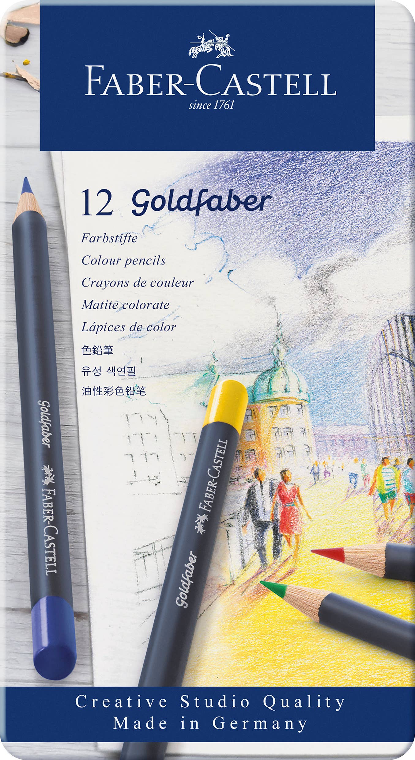 Goldfaber Color Pencils - Tin of 12